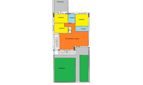APPARTAMENTO INDIPENDENTE CON GIARDINO E TAVERNA!!!!